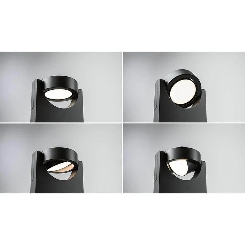 LED Außenwandlampe Swivea Anthrazit