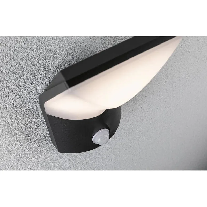 LED Außenwandleuchte Adya Sensor Anthrazit IP54