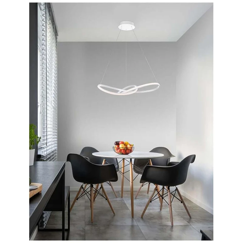 Fusion LED Hängeleuchte Metall Acryl