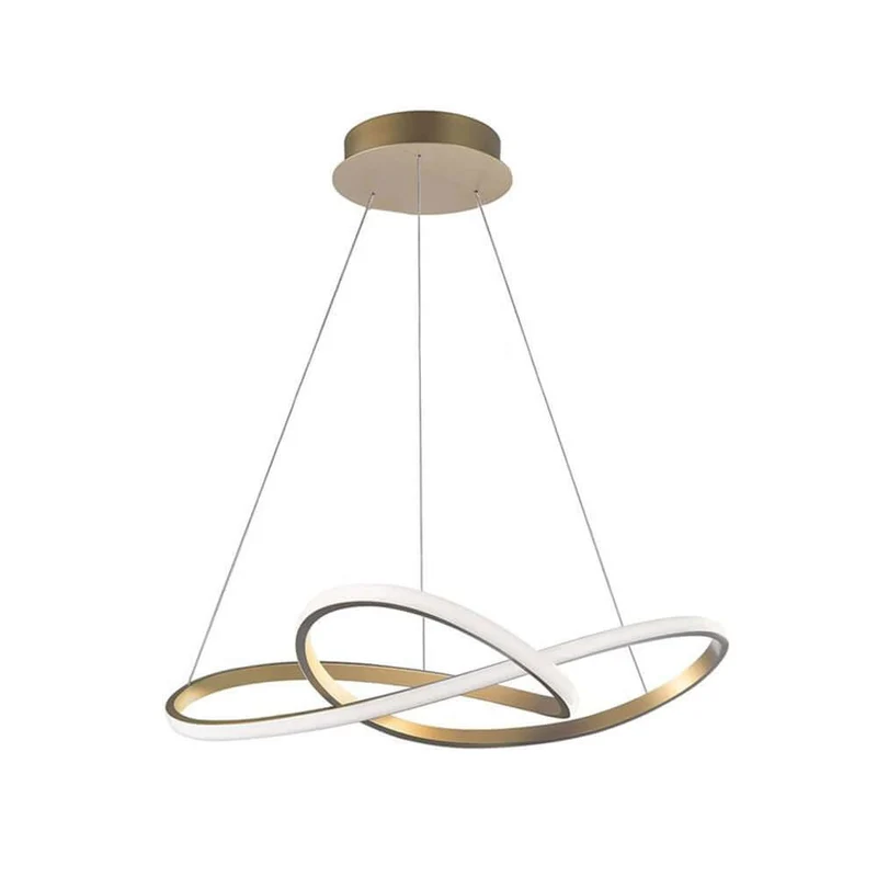 Fusion LED Hängeleuchte Metall Acryl
