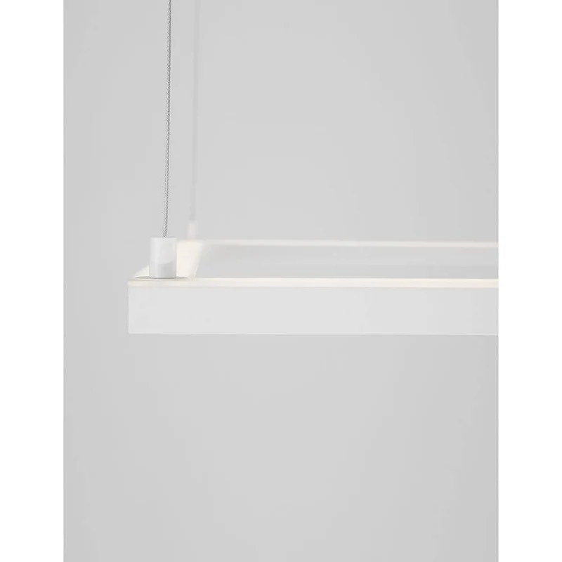 Eterna LED Hängelampe Quadratisch Weiß