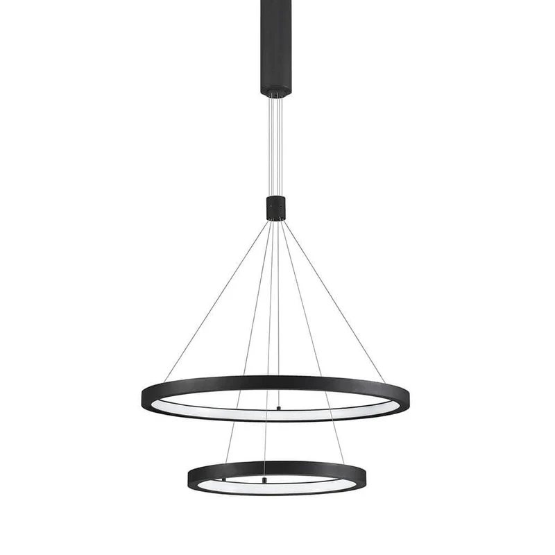 Empatia LED Hängeleuchte Ø 60cm 2 Ringe
