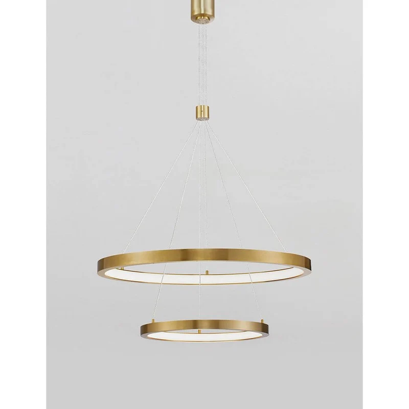 Empatia LED Hängeleuchte Ø 60cm 2 Ringe
