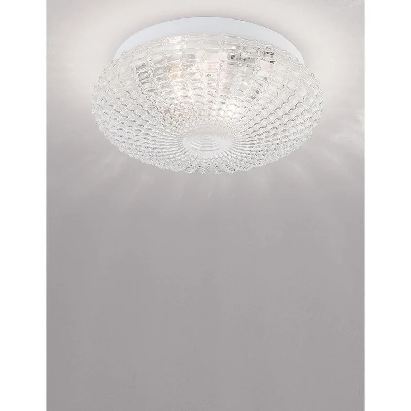 Clam Bad Deckenlampe Glas