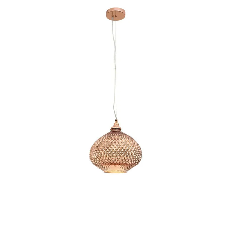 Boho Pendellampe Ø 28cm