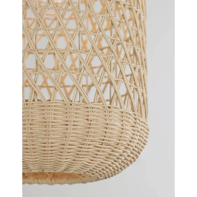 Aurora Hängeleuchte aus Naturrattan