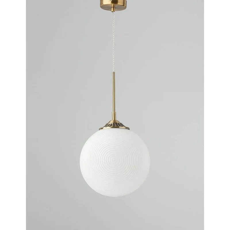 Athena Glas-Pendellampe Ø 25cm
