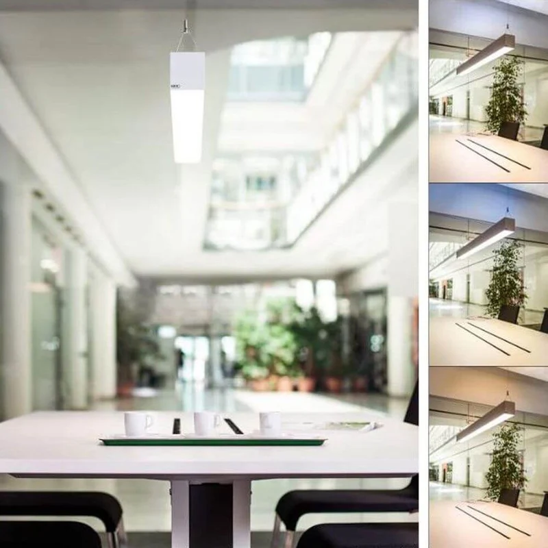 K-Horizon LED Bürolampe tageslicht UGR<19 HCL RGBW NeoLink DALI