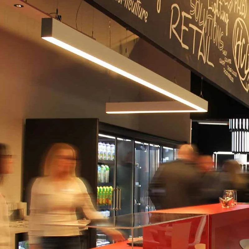 K-Horizon LED Bürolampe tageslicht UGR<19 HCL RGBW NeoLink DALI