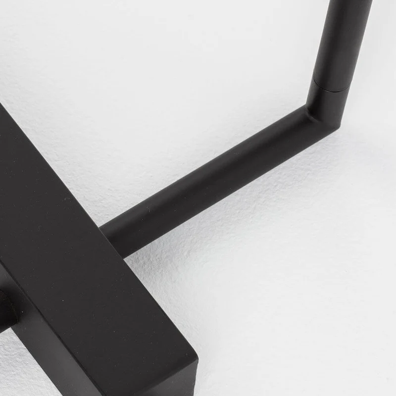 Raccio LED-Stehlampe indirekt drehbar Schwarz