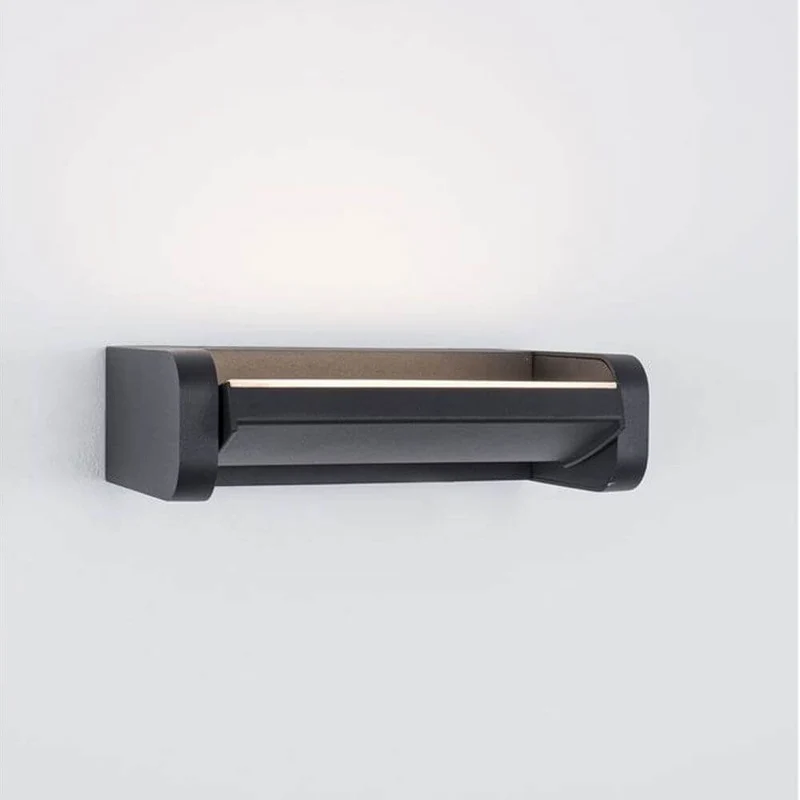 Volver LED-Wandleuchte drehbar Schwarz IP54