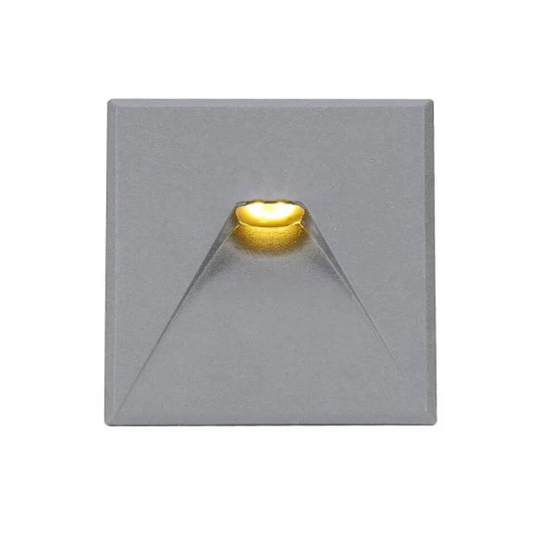 Abdeckung Sys-Wall 68 für LED-Wandeinbaustrahler Eckig 2