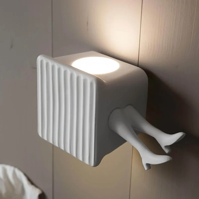 Karman Binarell LED Wandleuchte Weiß-Matt