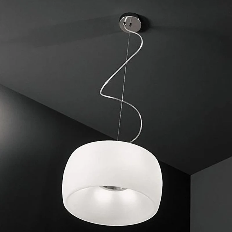 Nemo Sirius Glas Hängelampe Ø 40cm