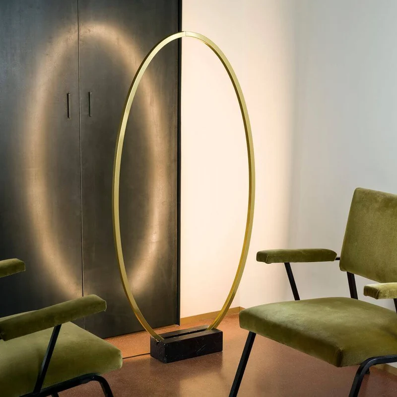 Nemo Ellisse LED Wand- oder Stehlampe 138cm