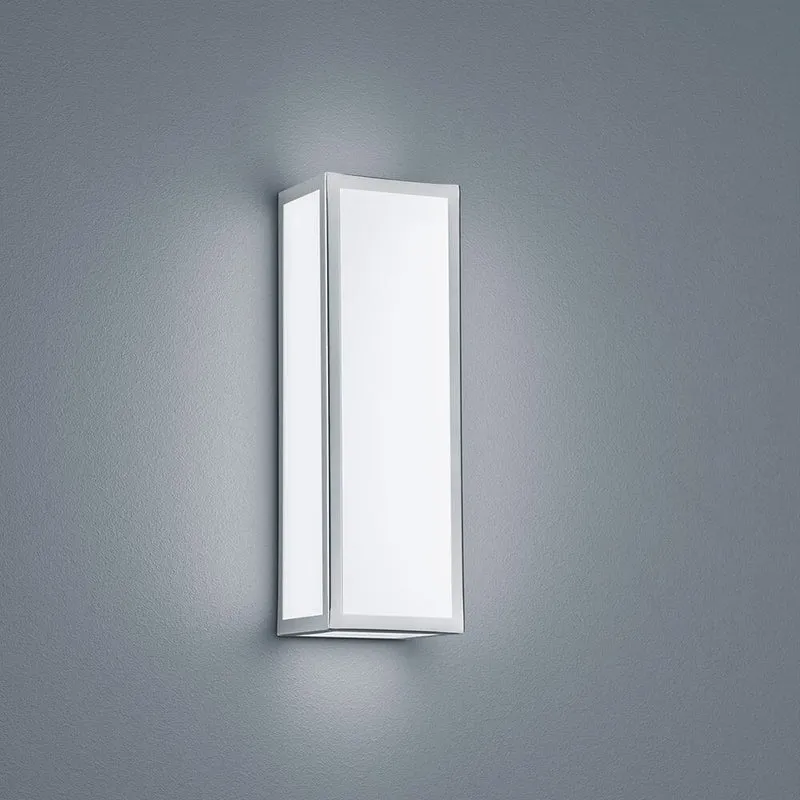 LED Wandleuchte Zelo IP44 Chrom