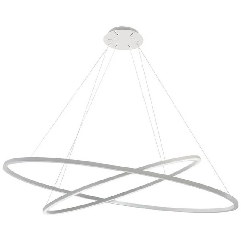 Nemo Ellisse Double Mega LED Hängeleuchte 186x95cm