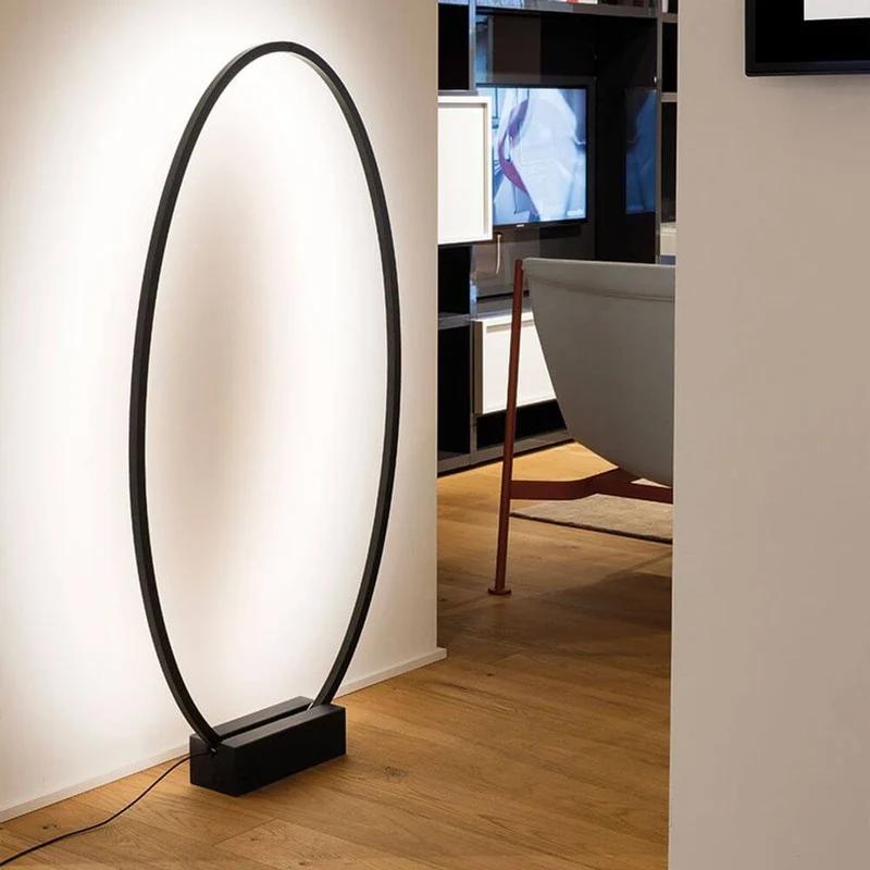Nemo Ellisse LED Wand- oder Stehlampe 138cm