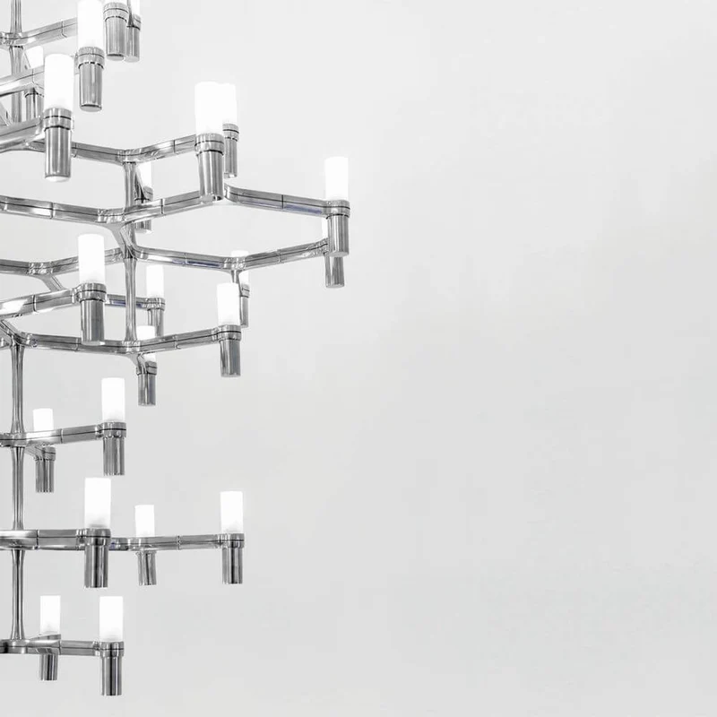 Nemo Crown Summa Hängelampe 48-flg. 157cm
