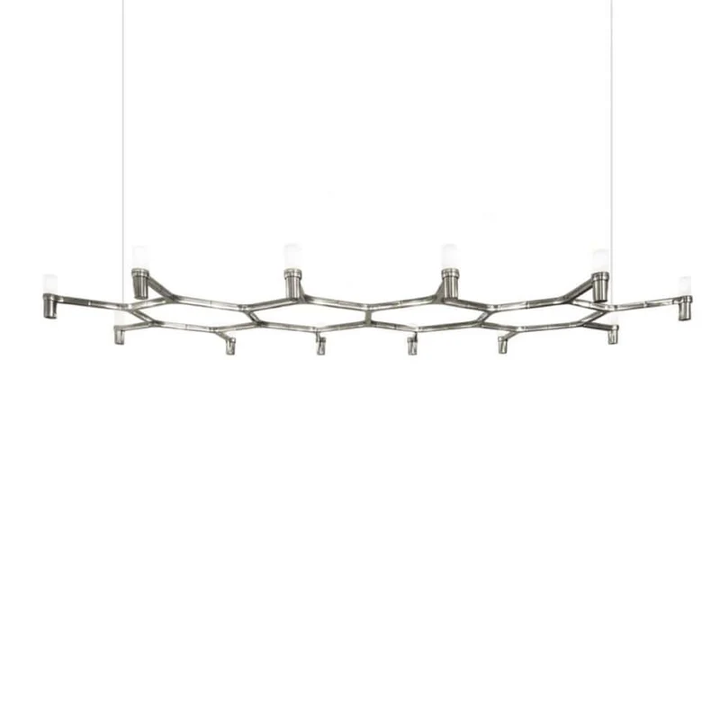 Nemo Crown Plana Major Esstischleuchte 12-flammig 186cm