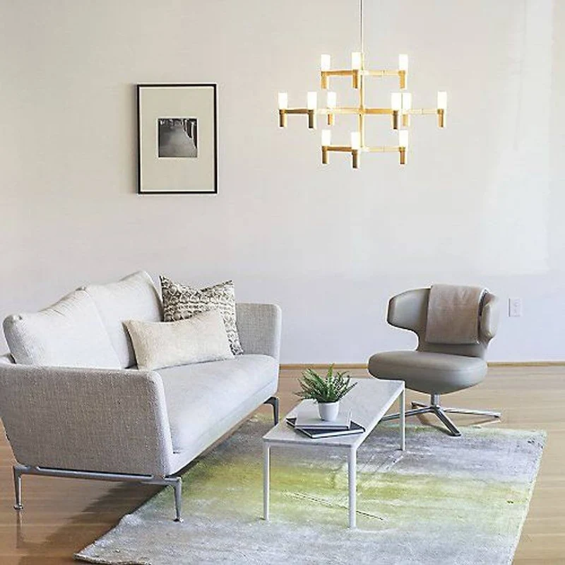 Nemo Crown Minor Hängeleuchte 12-flammig Ø 87cm
