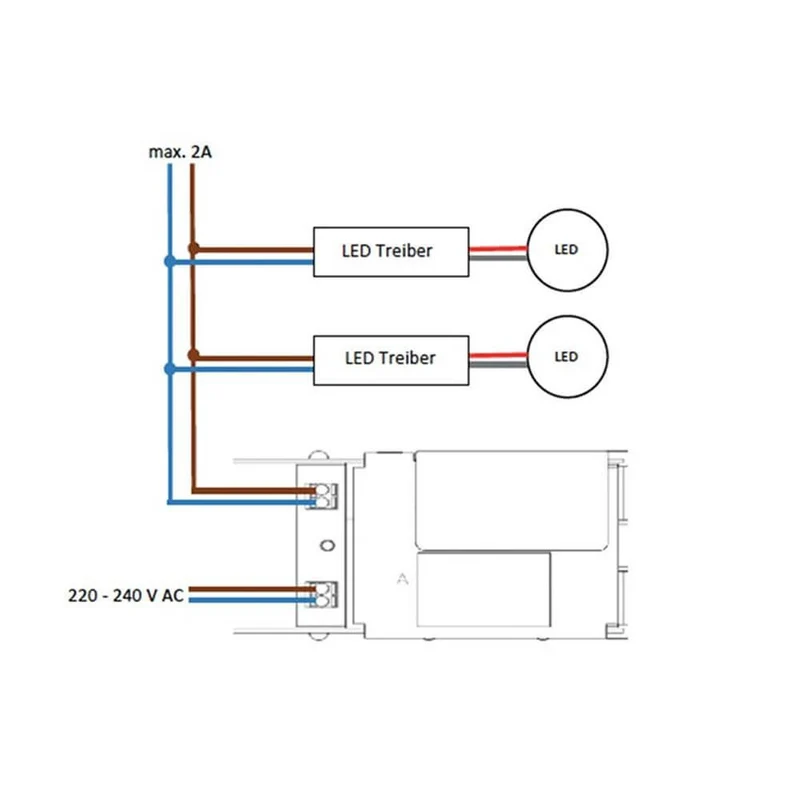 Casambi V2 Modul Power Controller Phasenabschnitt max. 460W