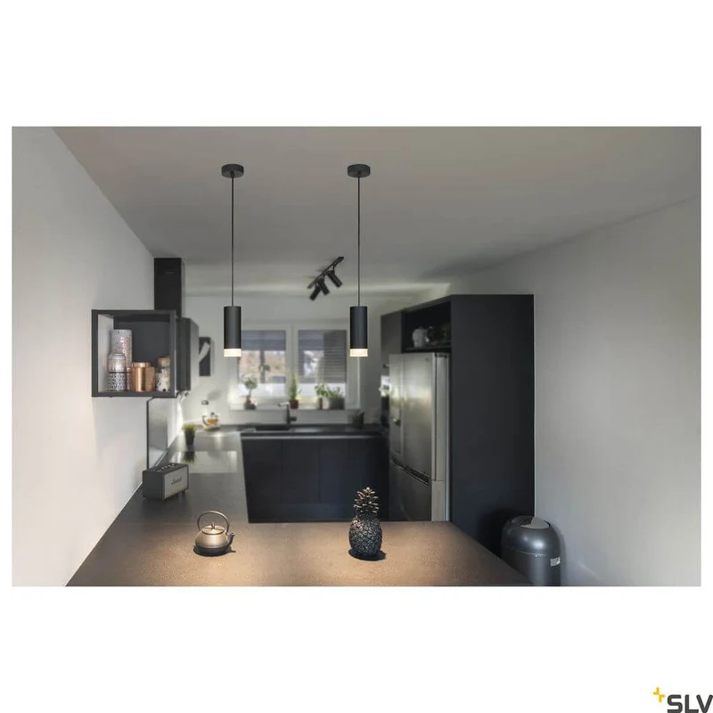 Astina Pendellampe QPAR51 Schwarz