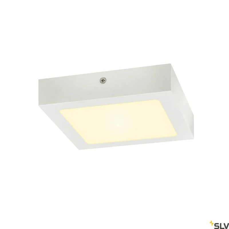 Senser 18 LED Aufbauleuchte 3000K Eckig Weiß