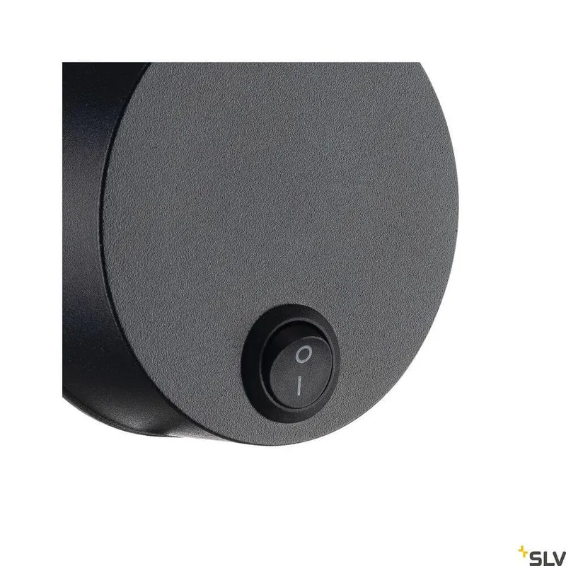 Dio Flex Plate QPAR51 Wandlampe Schwarz