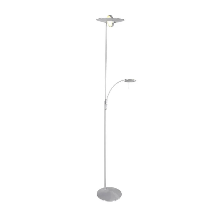 LED-Deckenfluter Zenith mit Lesearm & Tastdimmer CCT