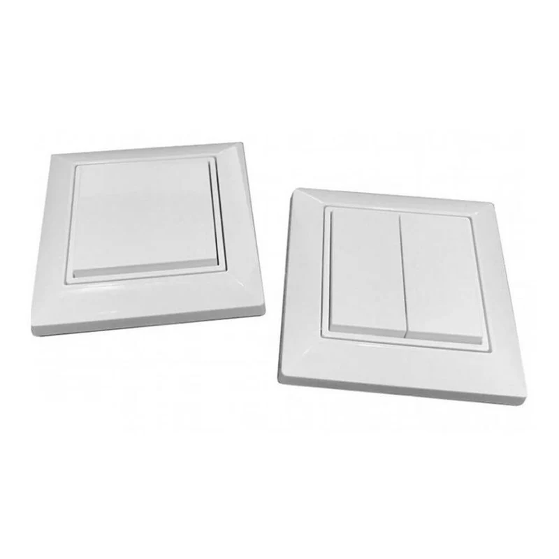 Casambi Easyfit draht- & batterieloser Wandschalter 1-fach Weiß