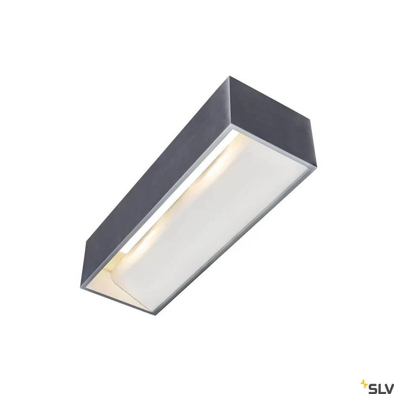 Logs In L Wandlampe Schwarz, Gold 2000-3000K
