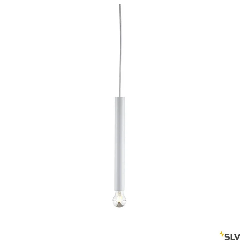 Fitu Pendellampe E27 Weiß 5m