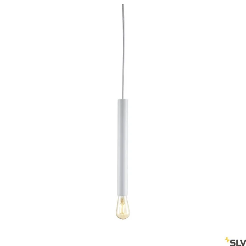 Fitu Pendellampe E27 Weiß 5m
