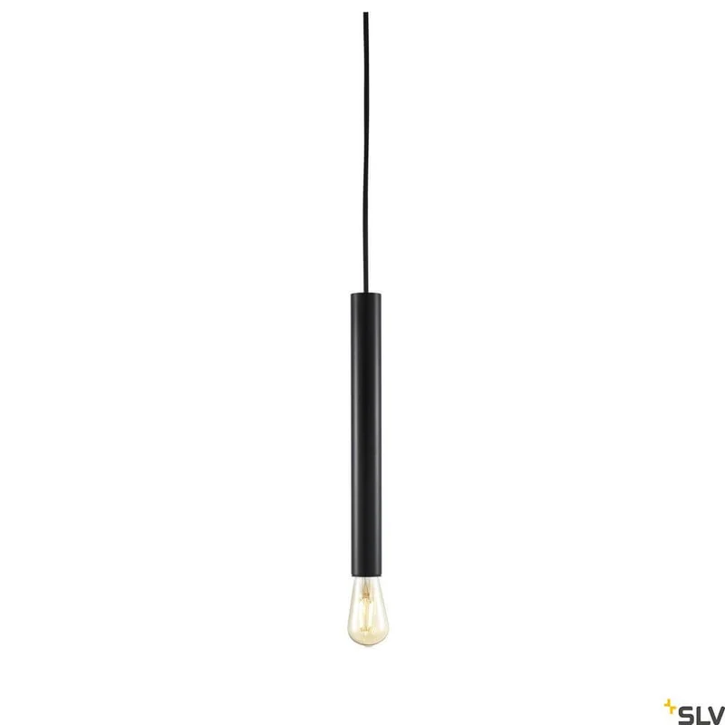 Fitu Pendellampe E27 Schwarz 5m