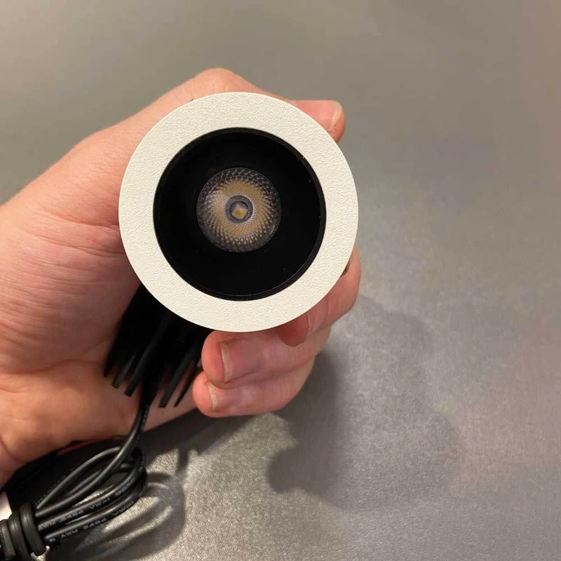 Mini LED Einbaustrahler PIC eckig 500lm