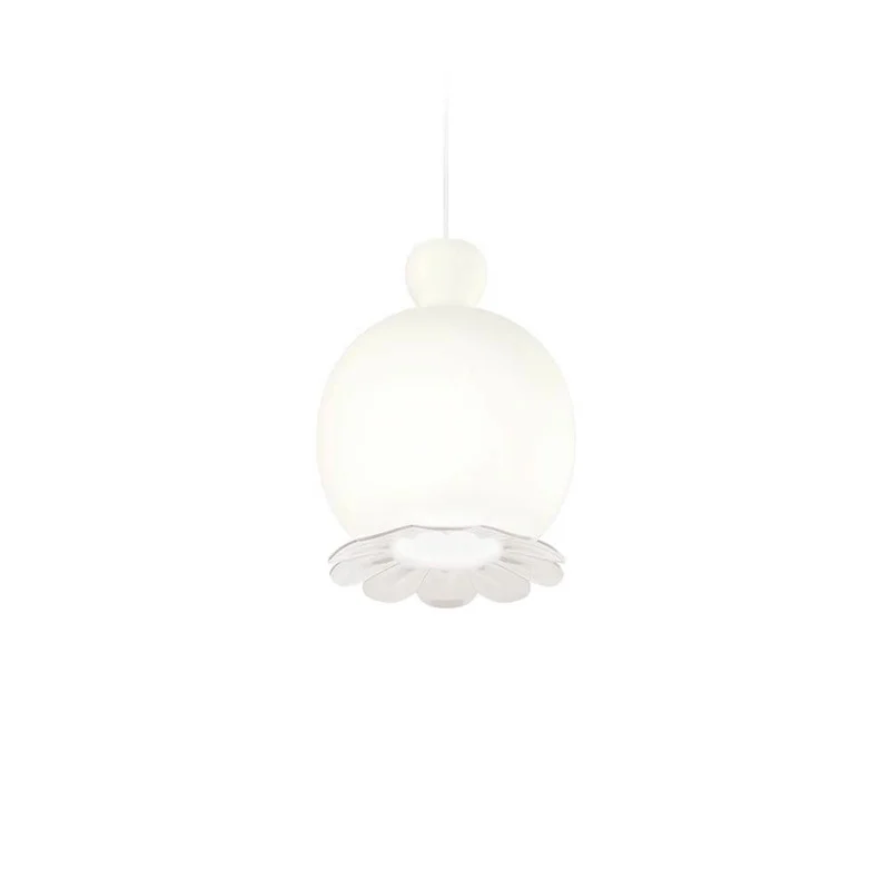 Kundalini Opalglas Pendelleuchte Opyo Ø 22cm H 28cm