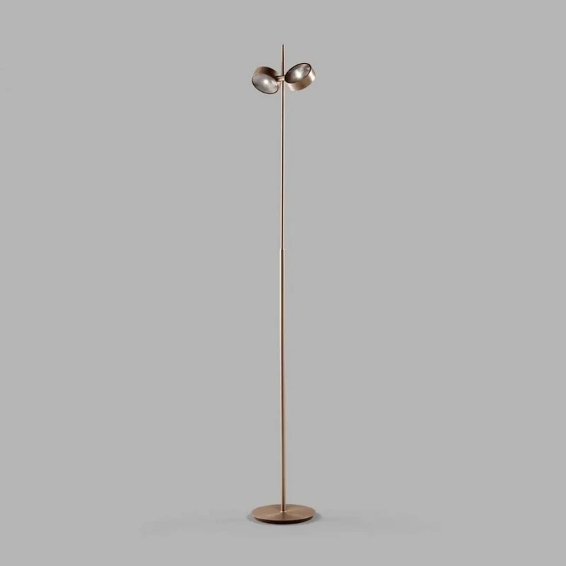 Orbit Gulvlampe Rosa Guld LED