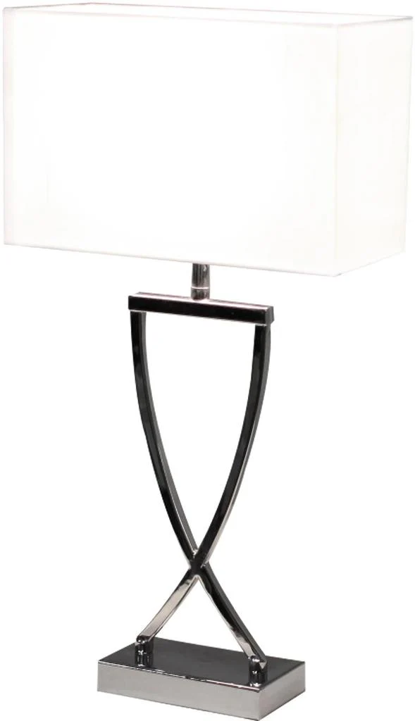 OMEGA BORDLAMPE KROM/HVID H52