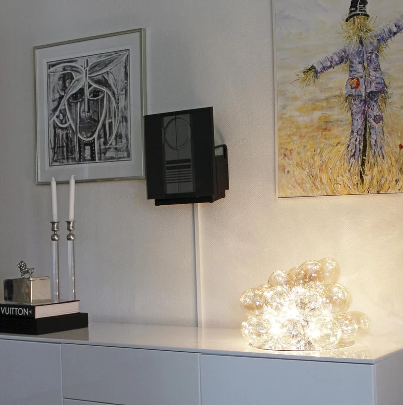 GROSS BORDLAMPE AMBER