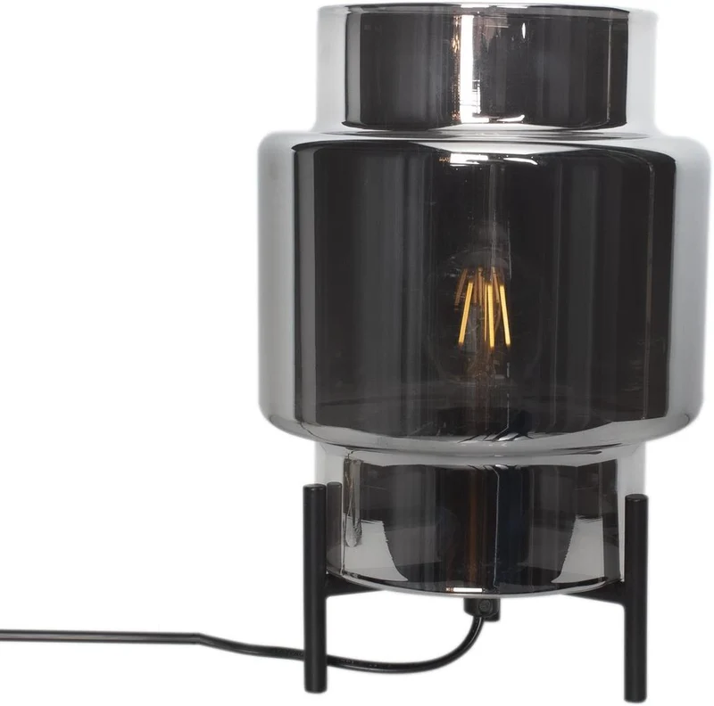 EBBOT BORDLAMPE RØGGRÅ H 29