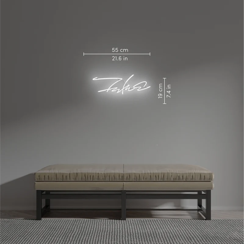 Signatura by Futura - Signe en néon LED