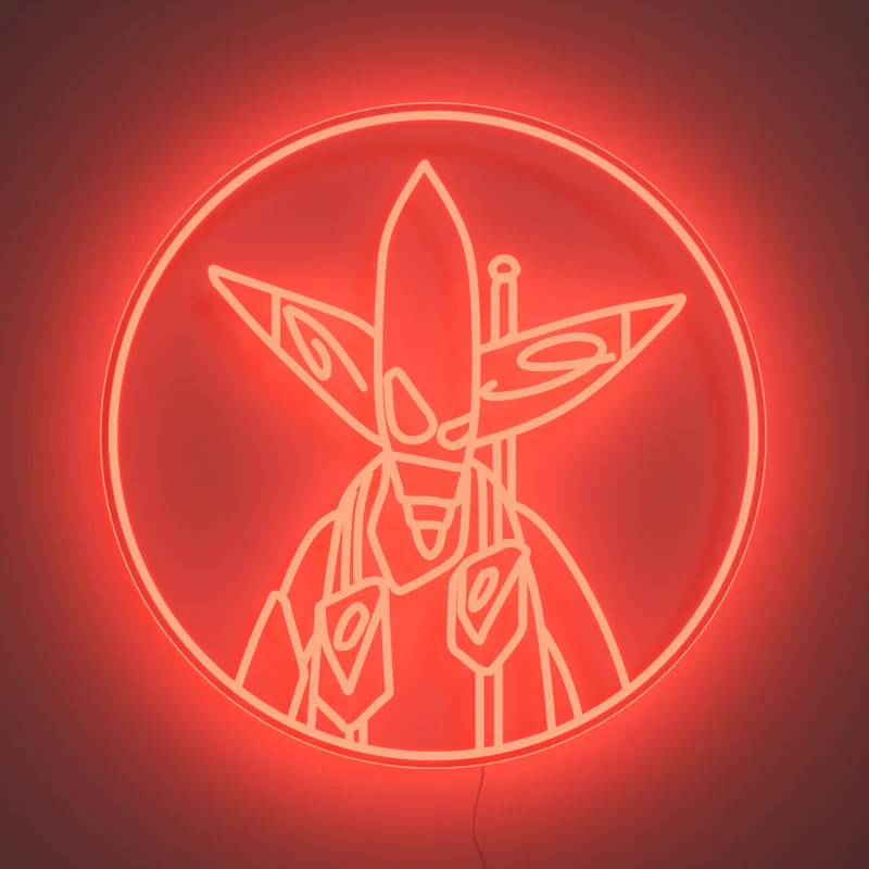 Tondo by Futura - Signe en néon LED