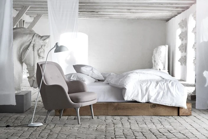 KAISER IDELL 6556-F GULVLAMPE - HVID