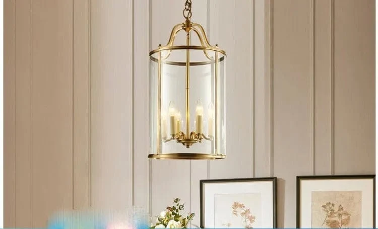 Suspension Ancienne Verre