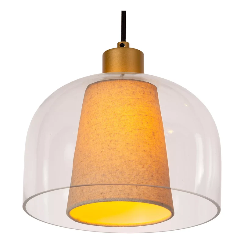 Luminaire Suspension Globe Transparent