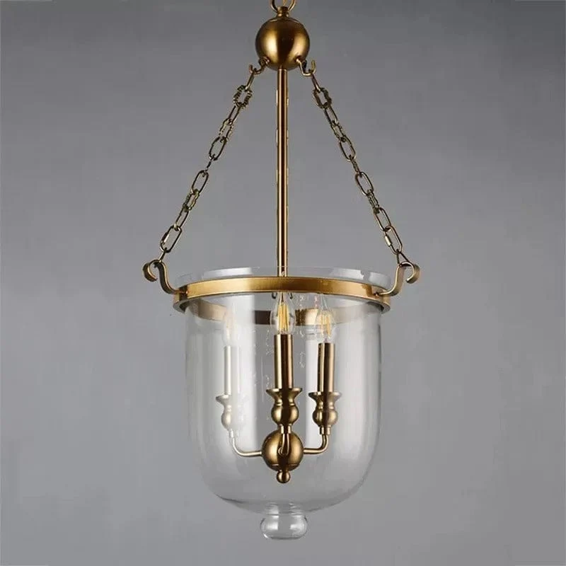 Suspension Ancienne En Verre