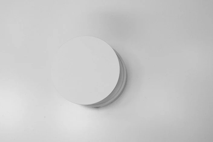 DOT W120 - VÆGLAMPE - HVID/HVID