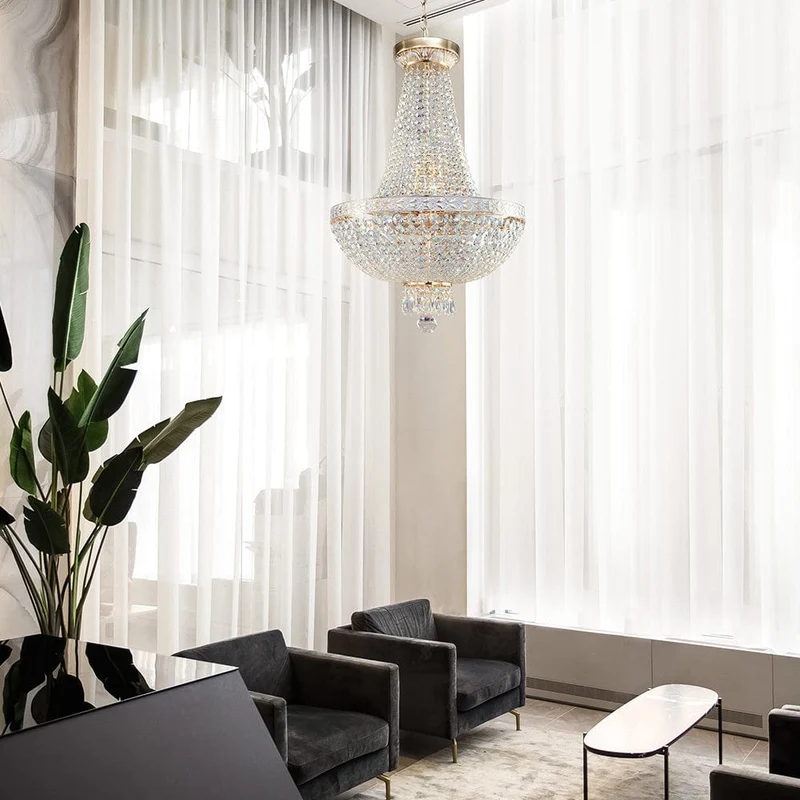Lustre Suspension Design Cristal