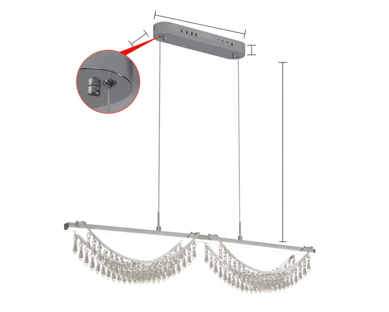Suspension Lustre Design